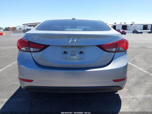 2016 Hyundai Elantra Se მანქანა იყიდება აუქციონზე, vin: 5NPDH4AE6GH676073, აუქციონის ნომერი: 45151441