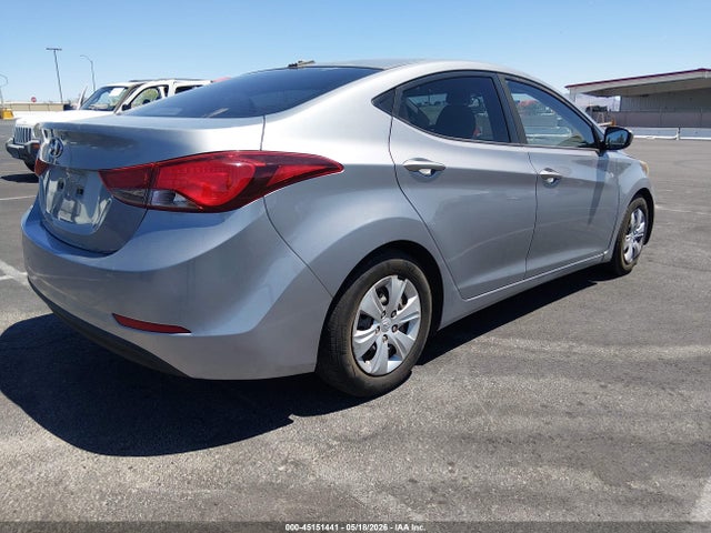 2016 Hyundai Elantra Se მანქანა იყიდება აუქციონზე, vin: 5NPDH4AE6GH676073, აუქციონის ნომერი: 45151441