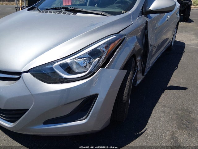 2016 Hyundai Elantra Se მანქანა იყიდება აუქციონზე, vin: 5NPDH4AE6GH676073, აუქციონის ნომერი: 45151441