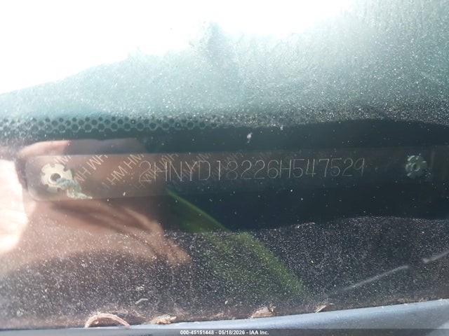 Aukcja sprzedaży 2006 Acura Mdx, vin: 2HNYD18226H547529, numer aukcji: 45151448