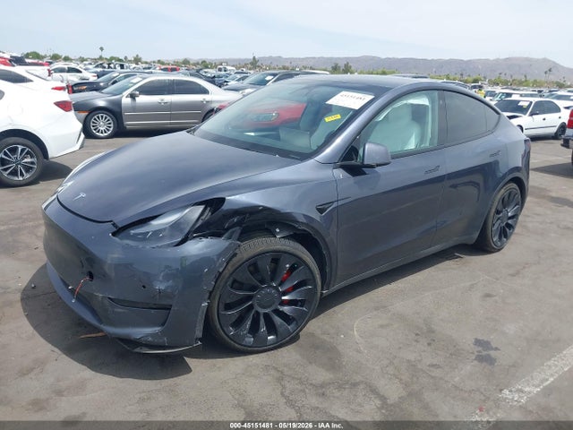 Продажа на аукционе авто 2022 Tesla Model Y Performance Dual Motor All-wheel Drive, vin: 7SAYGDEF2NF573786, номер лота: 45151481
