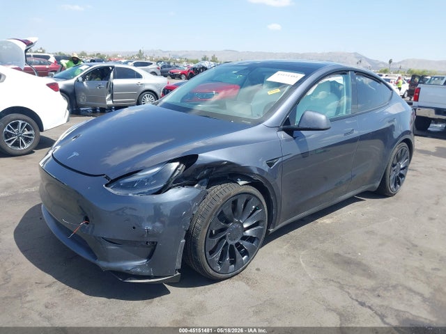 Продажа на аукционе авто 2022 Tesla Model Y Performance Dual Motor All-wheel Drive, vin: 7SAYGDEF2NF573786, номер лота: 45151481
