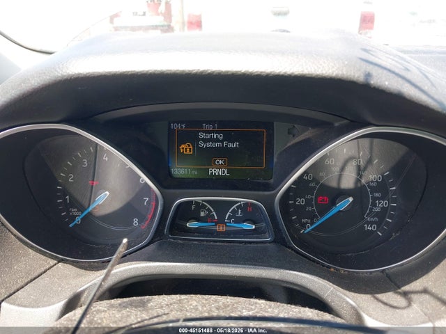 2017 Ford Focus Se მანქანა იყიდება აუქციონზე, vin: 1FADP3F2XHL337315, აუქციონის ნომერი: 45151488