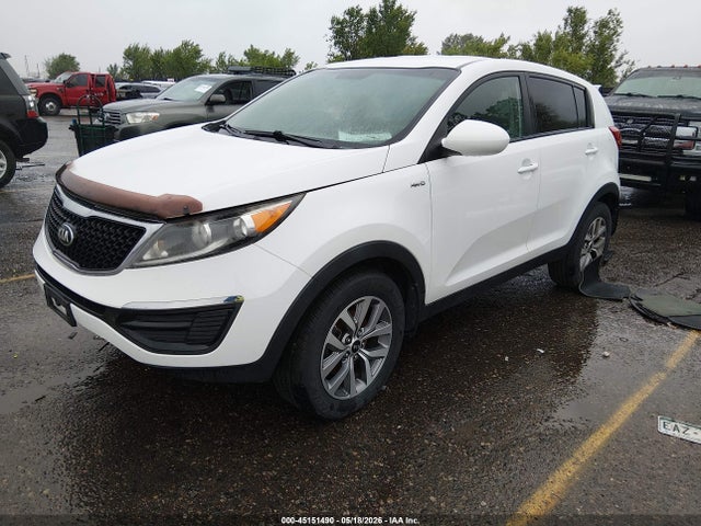 2015 Kia Sportage Lx მანქანა იყიდება აუქციონზე, vin: KNDPBCAC8F7695640, აუქციონის ნომერი: 45151490