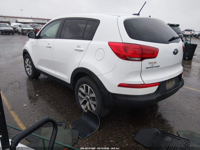 2015 Kia Sportage Lx მანქანა იყიდება აუქციონზე, vin: KNDPBCAC8F7695640, აუქციონის ნომერი: 45151490