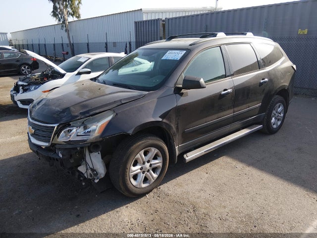 45151513 :رقم المزاد ، 1GNKRFED6GJ125853 vin ، 2016 Chevrolet Traverse Ls مزاد بيع