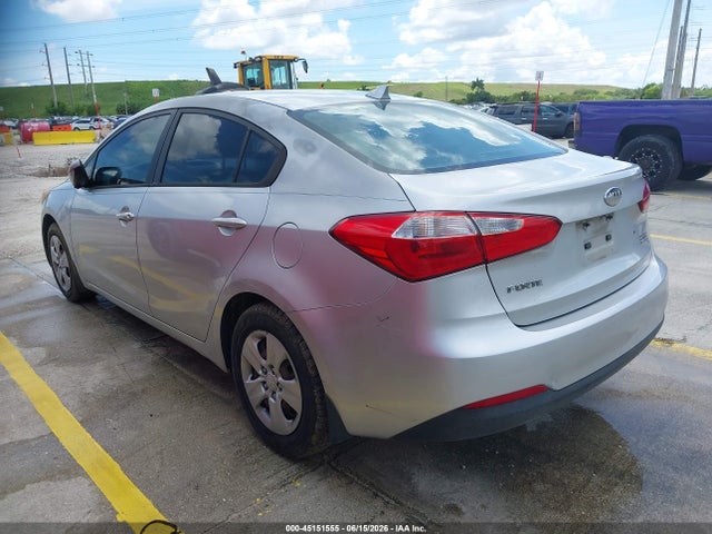 2014 Kia Forte Lx მანქანა იყიდება აუქციონზე, vin: KNAFK4A60E5215903, აუქციონის ნომერი: 45151555