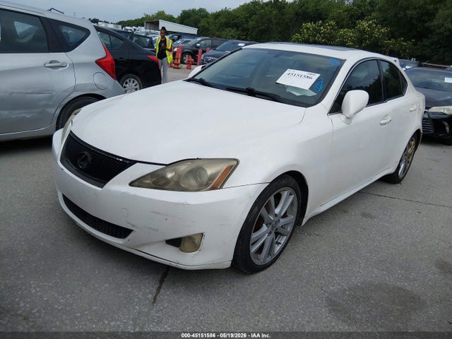 2006 Lexus Is 250 მანქანა იყიდება აუქციონზე, vin: JTHBK262265022289, აუქციონის ნომერი: 45151586