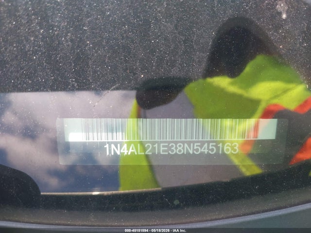 Продаж на аукціоні авто 2008 Nissan Altima 2.5 S, vin: 1N4AL21E38N545163, номер лоту: 45151594