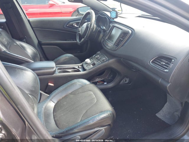 2015 Chrysler 200 S მანქანა იყიდება აუქციონზე, vin: 1C3CCCBB4FN538320, აუქციონის ნომერი: 45151665