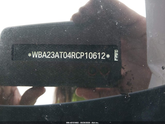 Aukcja sprzedaży 2024 Bmw 430i, vin: WBA23AT04RCP10612, numer aukcji: 45151682