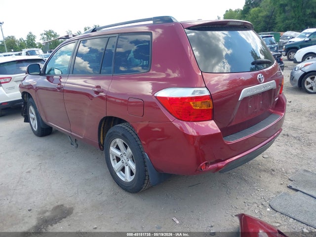 Aukcja sprzedaży 2010 Toyota Highlander Base V6, vin: 5TDBK3EH2AS020722, numer aukcji: 45151735