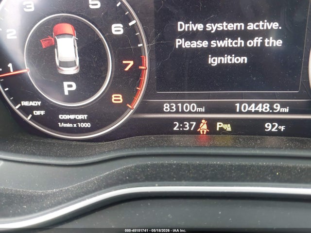 45151741 :رقم المزاد ، WA1BNAFY8L2017130 vin ، 2020 Audi Q5 Premium Plus 45 Tfsi Quattro S Tronic مزاد بيع