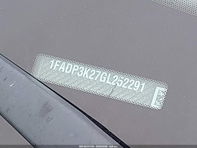 Ford FOCUS SE 2016 1FADP3K27GL252291 Image 9