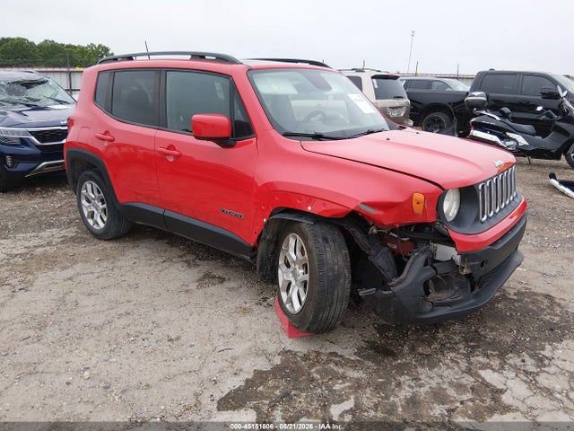 Продаж на аукціоні авто 2018 Jeep Renegade Latitude Fwd, vin: ZACCJABB3JPH93014, номер лоту: 45151806