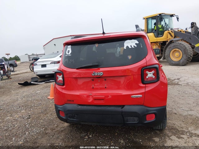 Aukcja sprzedaży 2018 Jeep Renegade Latitude Fwd, vin: ZACCJABB3JPH93014, numer aukcji: 45151806