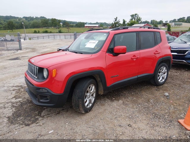 Aukcja sprzedaży 2018 Jeep Renegade Latitude Fwd, vin: ZACCJABB3JPH93014, numer aukcji: 45151806