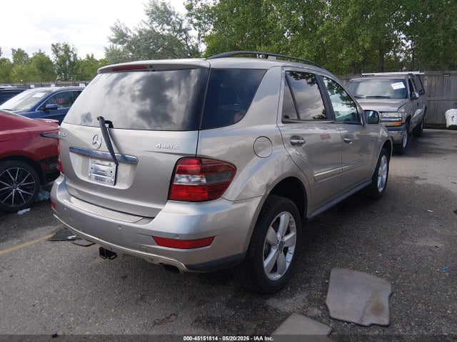 Aukcja sprzedaży 2009 Mercedes-benz Ml 350 4matic, vin: 4JGBB86E09A442090, numer aukcji: 45151814
