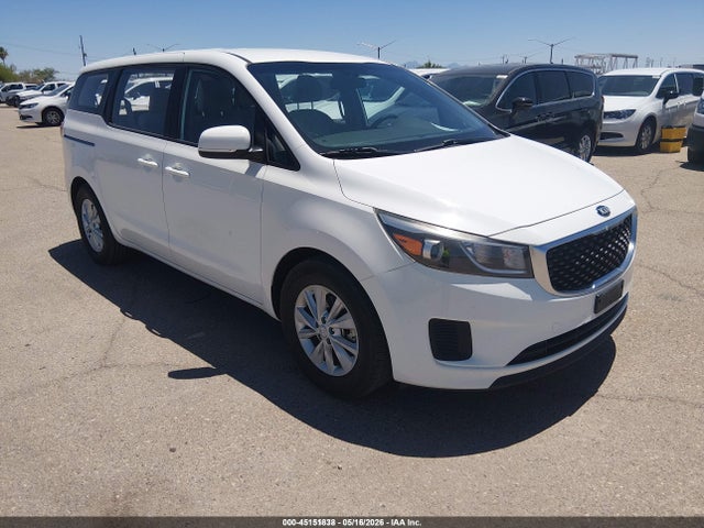 45151838 :رقم المزاد ، KNDMA5C17J6406226 vin ، 2018 Kia Sedona L مزاد بيع