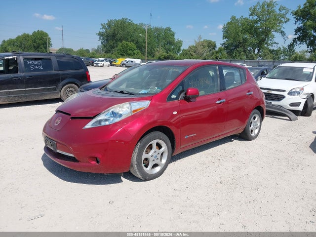 45151846 :رقم المزاد ، JN1AZ0CPXCT021091 vin ، 2012 Nissan Leaf Sl مزاد بيع