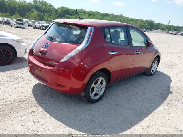 45151846 :رقم المزاد ، JN1AZ0CPXCT021091 vin ، 2012 Nissan Leaf Sl مزاد بيع
