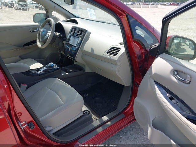 45151846 :رقم المزاد ، JN1AZ0CPXCT021091 vin ، 2012 Nissan Leaf Sl مزاد بيع