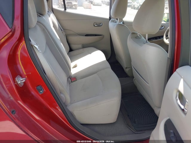 45151846 :رقم المزاد ، JN1AZ0CPXCT021091 vin ، 2012 Nissan Leaf Sl مزاد بيع