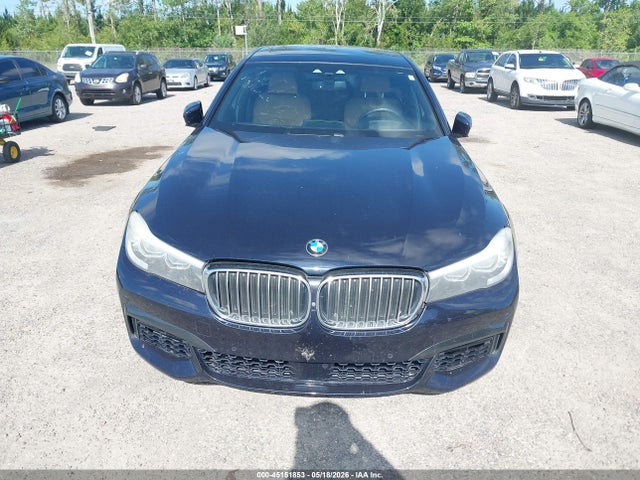 2016 Bmw 740i მანქანა იყიდება აუქციონზე, vin: WBA7E2C56GG547632, აუქციონის ნომერი: 45151853