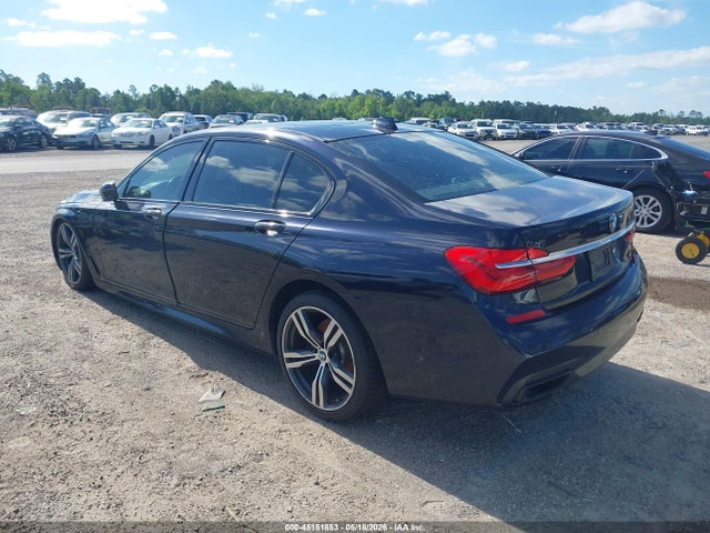 2016 Bmw 740i მანქანა იყიდება აუქციონზე, vin: WBA7E2C56GG547632, აუქციონის ნომერი: 45151853