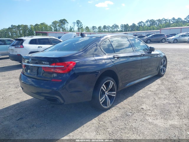 2016 Bmw 740i მანქანა იყიდება აუქციონზე, vin: WBA7E2C56GG547632, აუქციონის ნომერი: 45151853
