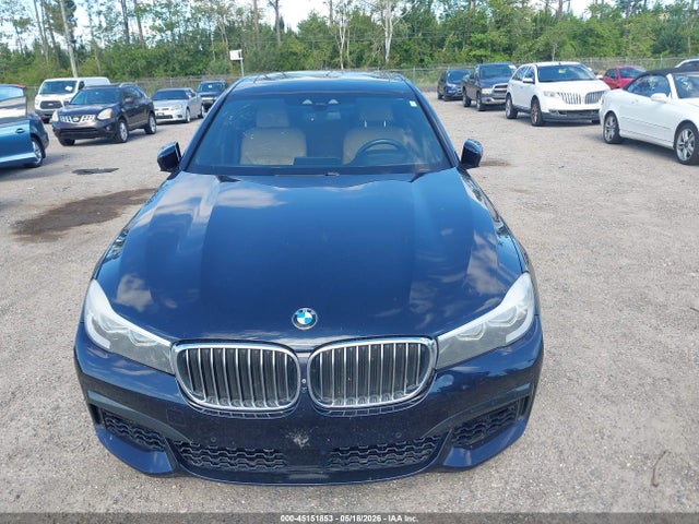 2016 Bmw 740i მანქანა იყიდება აუქციონზე, vin: WBA7E2C56GG547632, აუქციონის ნომერი: 45151853