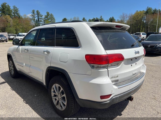 2015 Jeep Grand Cherokee Limited მანქანა იყიდება აუქციონზე, vin: 1C4RJFBG1FC632000, აუქციონის ნომერი: 45151863