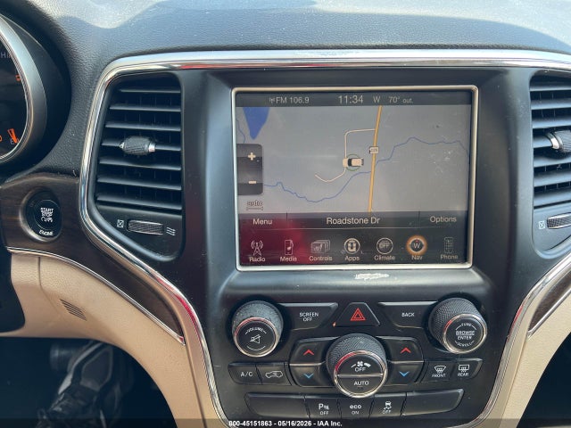 2015 Jeep Grand Cherokee Limited მანქანა იყიდება აუქციონზე, vin: 1C4RJFBG1FC632000, აუქციონის ნომერი: 45151863