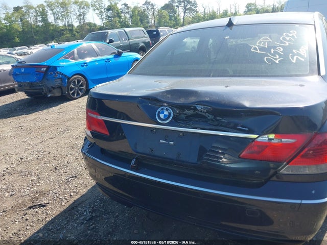45151886 :رقم المزاد ، WBAHN83598DT82699 vin ، 2008 Bmw 750li مزاد بيع