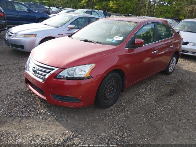 2014 Nissan Sentra S მანქანა იყიდება აუქციონზე, vin: 3N1AB7AP0EY232598, აუქციონის ნომერი: 45151898