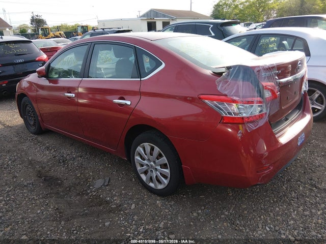 2014 Nissan Sentra S მანქანა იყიდება აუქციონზე, vin: 3N1AB7AP0EY232598, აუქციონის ნომერი: 45151898