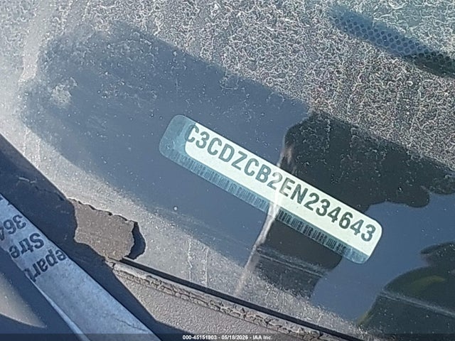45151903 :رقم المزاد ، 1C3CDZCB2EN234643 vin ، 2014 Dodge Avenger Sxt مزاد بيع