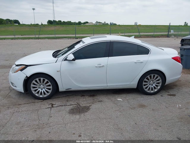 2011 Buick Regal Cxl Turbo Russelsheim მანქანა იყიდება აუქციონზე, vin: W04GY5GV2B1137793, აუქციონის ნომერი: 45151907