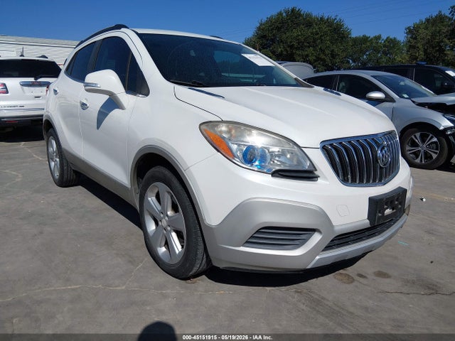 2015 Buick Encore მანქანა იყიდება აუქციონზე, vin: KL4CJASB2FB238356, აუქციონის ნომერი: 45151915