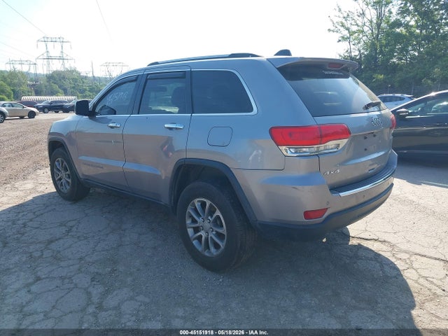 Продажа на аукционе авто 2015 Jeep Grand Cherokee Limited, vin: 1C4RJFBG9FC921710, номер лота: 45151918