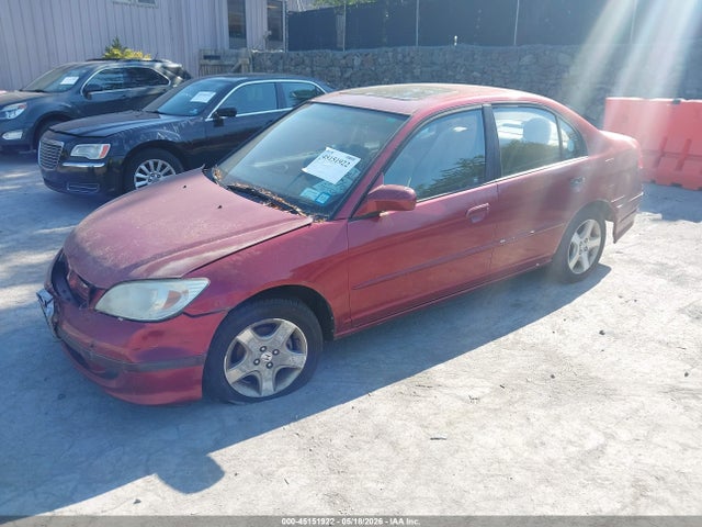 Aukcja sprzedaży 2005 Honda Civic Ex, vin: 2HGES26755H520960, numer aukcji: 45151922