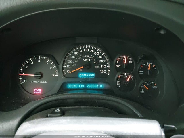 2002 Chevrolet Trailblazer Ltz მანქანა იყიდება აუქციონზე, vin: 1GNDT13S522380009, აუქციონის ნომერი: 45151929