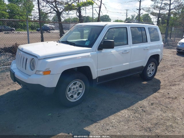 2016 Jeep Patriot Sport მანქანა იყიდება აუქციონზე, vin: 1C4NJRBB1GD775819, აუქციონის ნომერი: 45151932