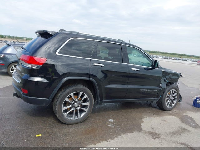 Продаж на аукціоні авто 2018 Jeep Grand Cherokee Limited 4x4, vin: 1C4RJFBG7JC257870, номер лоту: 45151938