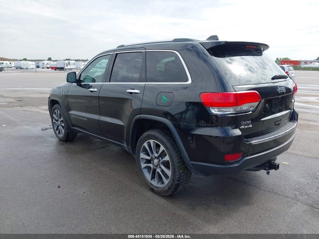 Продаж на аукціоні авто 2018 Jeep Grand Cherokee Limited 4x4, vin: 1C4RJFBG7JC257870, номер лоту: 45151938