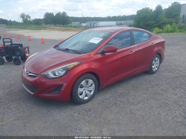 45151955 :رقم المزاد ، 5NPDH4AE8GH671652 vin ، 2016 Hyundai Elantra Se مزاد بيع
