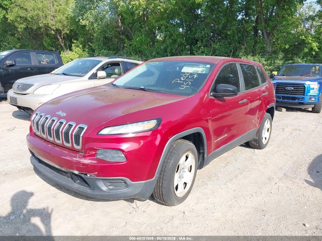 Продаж на аукціоні авто 2014 Jeep Cherokee Sport, vin: 1C4PJLAB9EW154787, номер лоту: 45151959