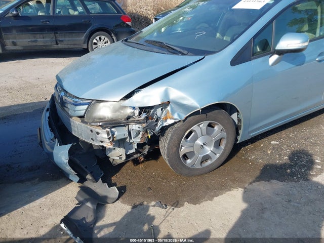 2012 Honda Civic Hybrid მანქანა იყიდება აუქციონზე, vin: JHMFB4F24CS011420, აუქციონის ნომერი: 45151963