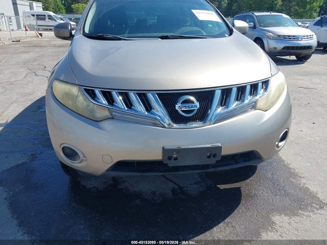 Продаж на аукціоні авто 2009 Nissan Murano S, vin: JN8AZ18UX9W021301, номер лоту: 45152095