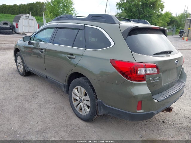 2015 Subaru Outback 2.5i Premium მანქანა იყიდება აუქციონზე, vin: 4S4BSACC9F3316109, აუქციონის ნომერი: 45152144